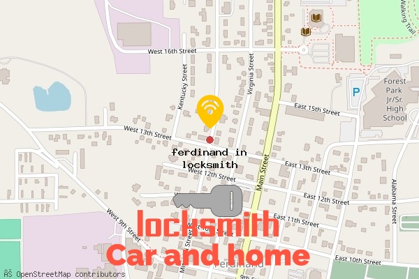 locksmith in ferdinand in