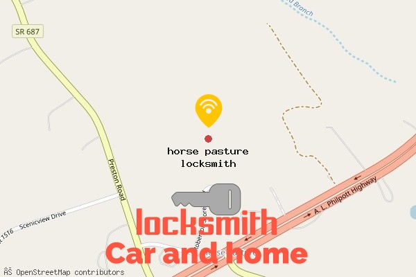 locksmith in horse pasture