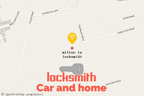 locksmith in milton la