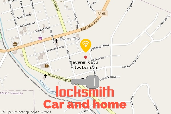 locksmith in evans city