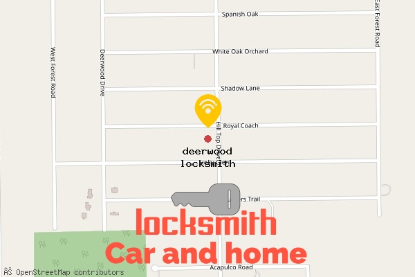 locksmith in deerwood tx