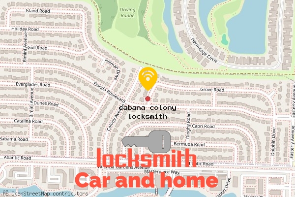 locksmith in cabana colony