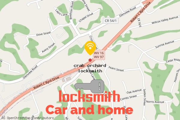 locksmith in crab orchard wv