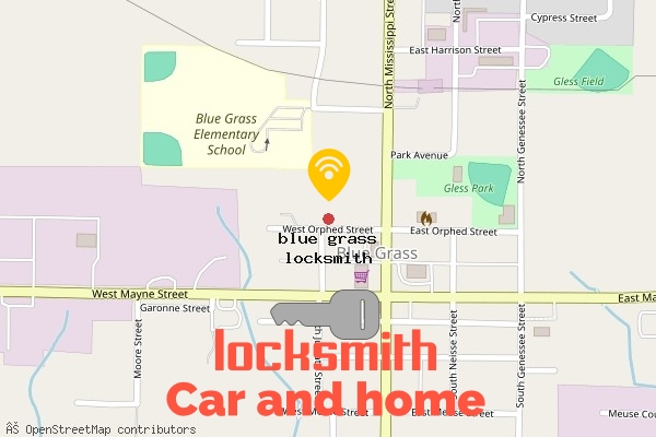 locksmith in blue grass