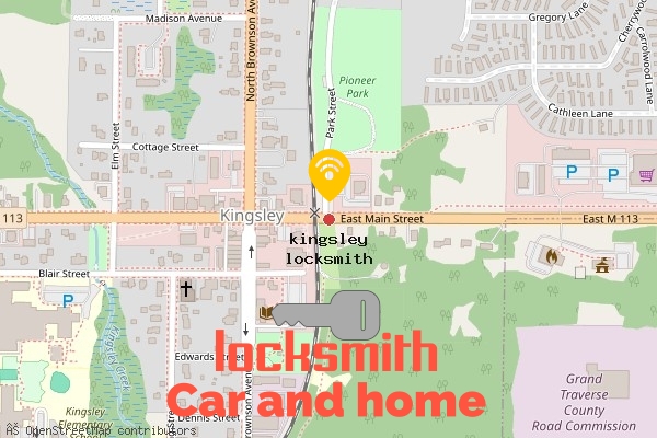 locksmith in kingsley mi