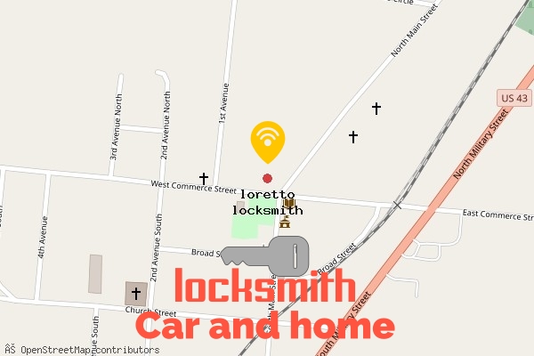 locksmith in loretto tn