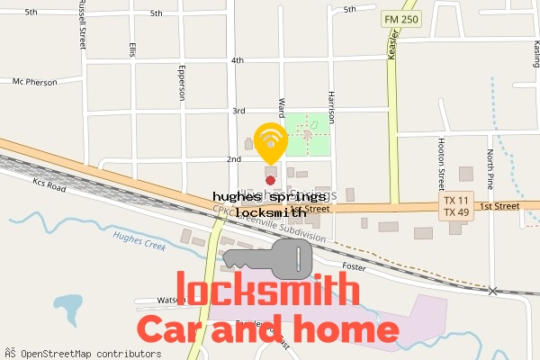 locksmith in hughes springs
