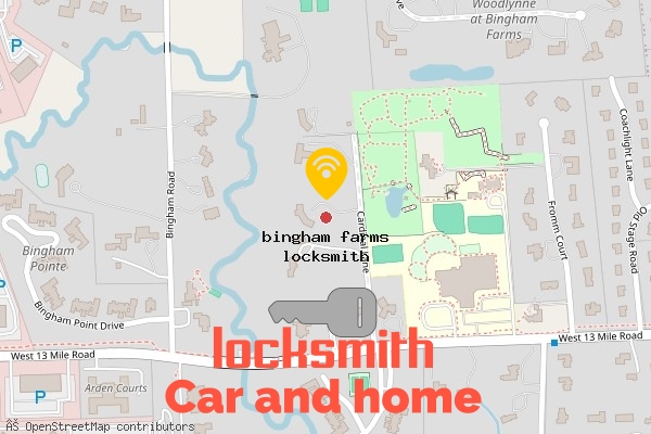 locksmith in bingham farms