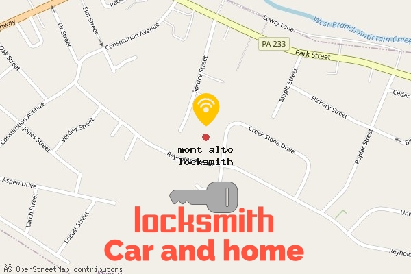 locksmith in mont alto