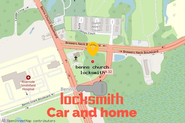 locksmith in benns church