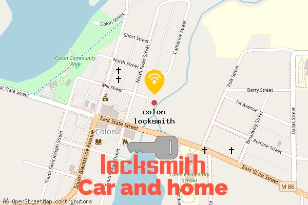 locksmith in colon mi