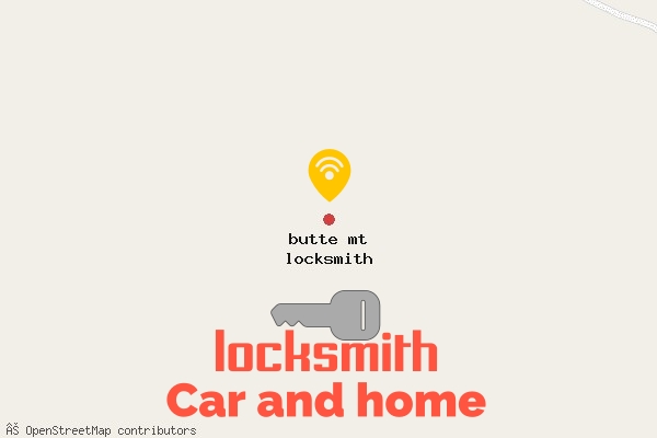 locksmith in butte mt