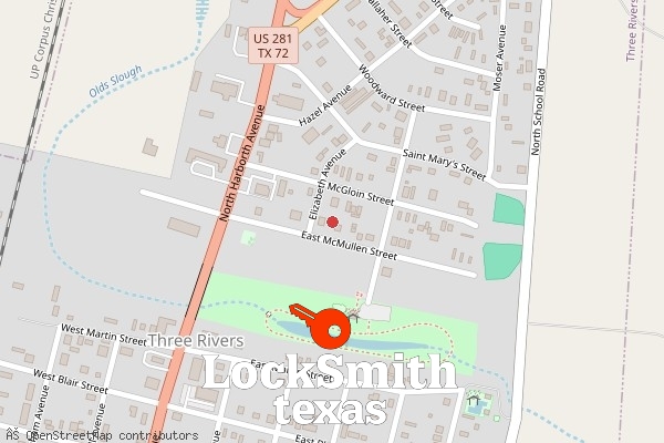locksmith in three rivers tx