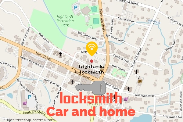 locksmith in highlands nc