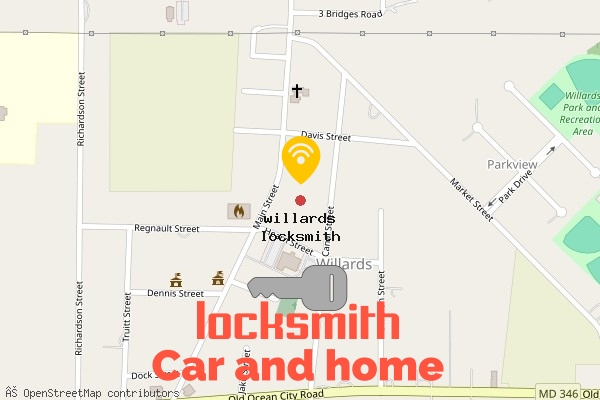 locksmith in willards