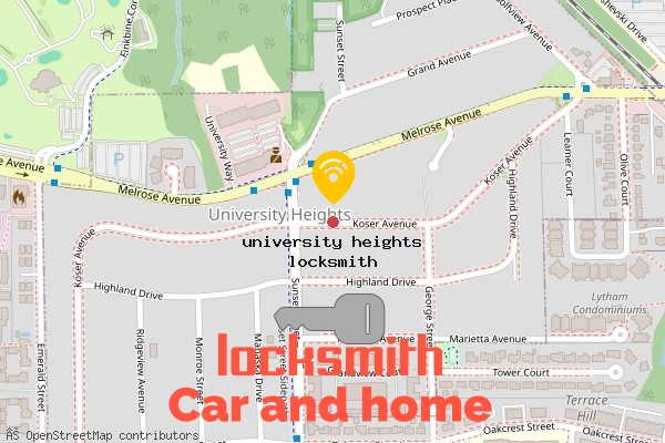 locksmith in university heights ia
