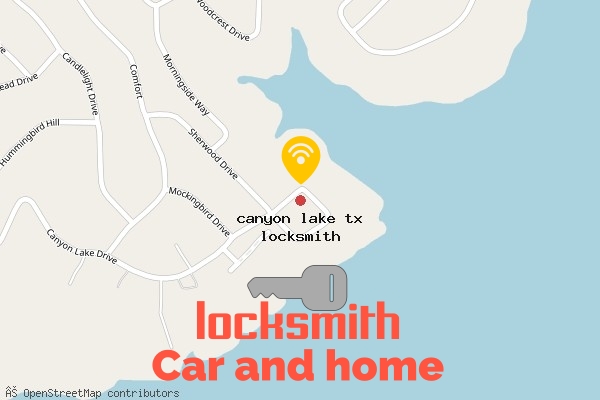 locksmith in canyon lake tx