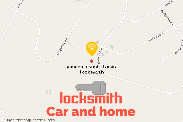 locksmith in pocono ranch lands