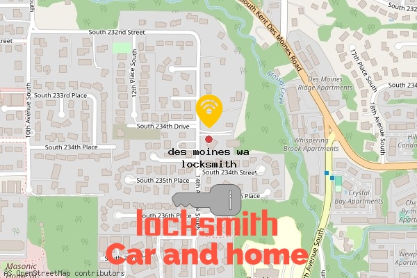 locksmith in des moines wa