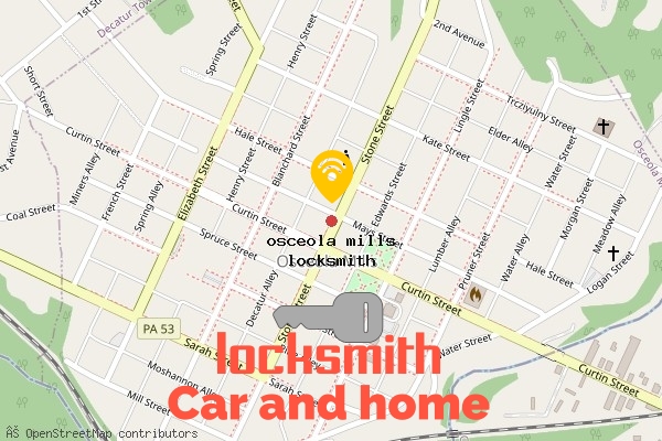 locksmith in osceola mills