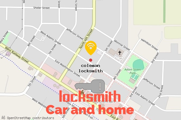 locksmith in coleman mi