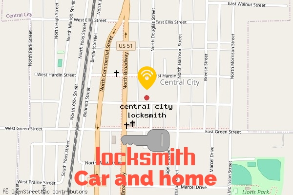 locksmith in central city il