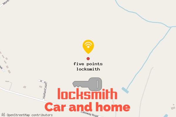 locksmith in five points nc