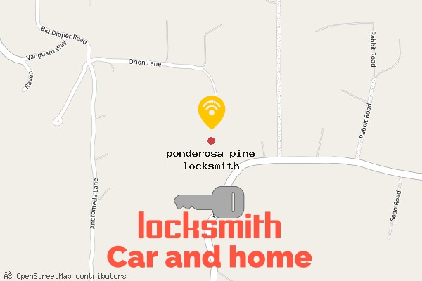 locksmith in ponderosa pine