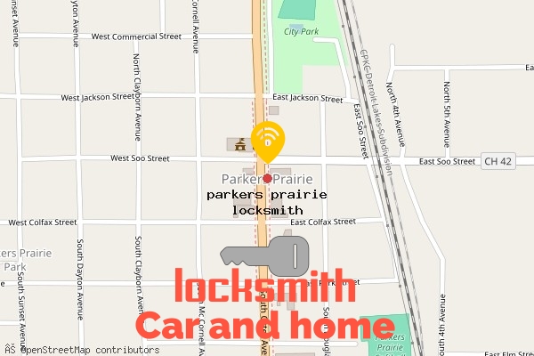 locksmith in parkers prairie
