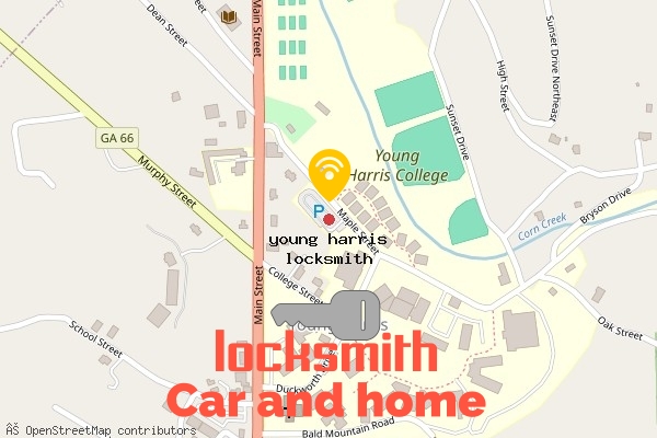 locksmith in young harris