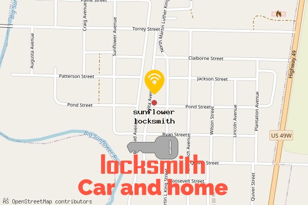 locksmith in sunflower