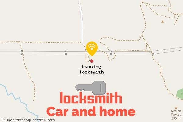 locksmith in banning