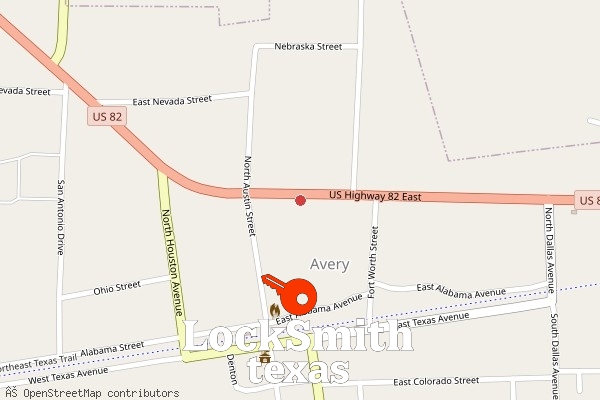 locksmith in avery tx