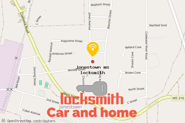locksmith in jonestown ms