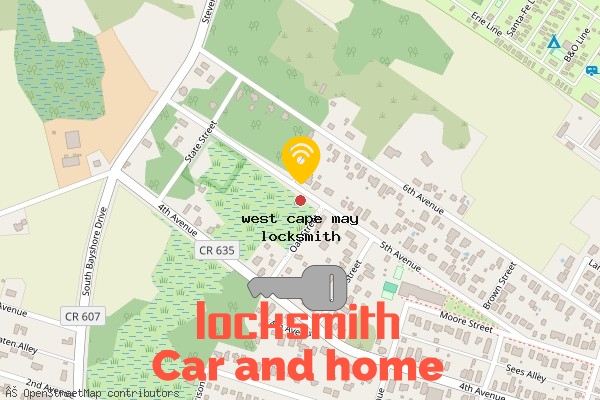 locksmith in west cape may