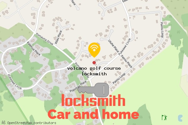 locksmith in volcano golf course