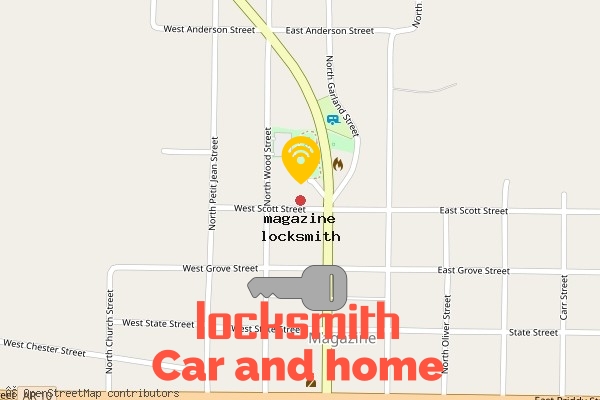 locksmith in magazine
