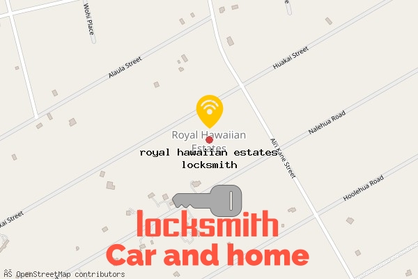 locksmith in royal hawaiian estates