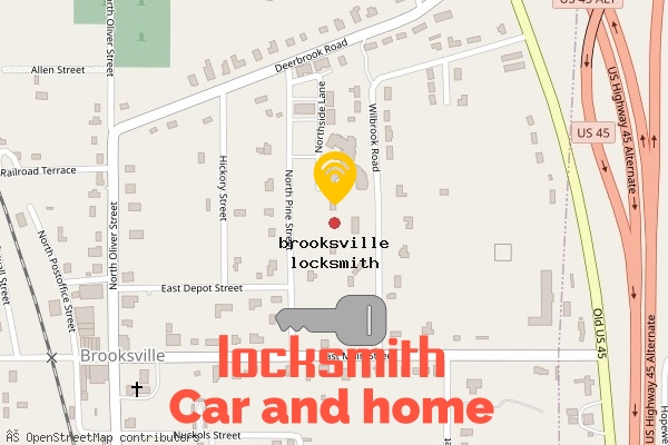locksmith in brooksville ms