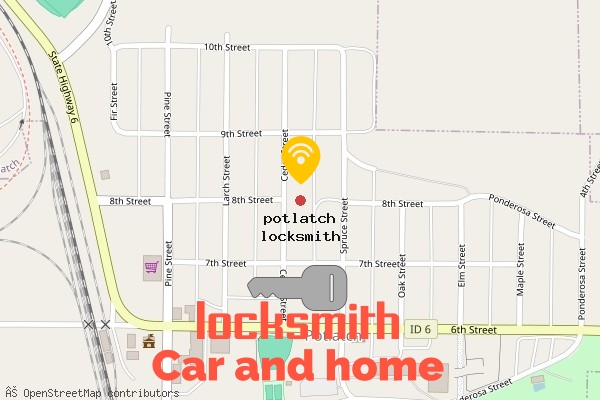 locksmith in potlatch