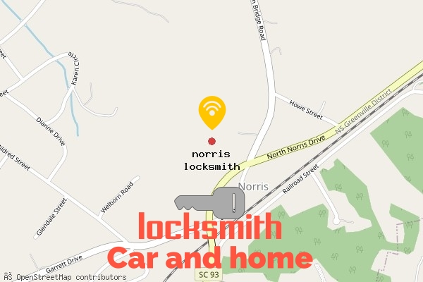 locksmith in norris sc