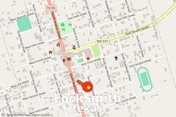 locksmith in camp wood