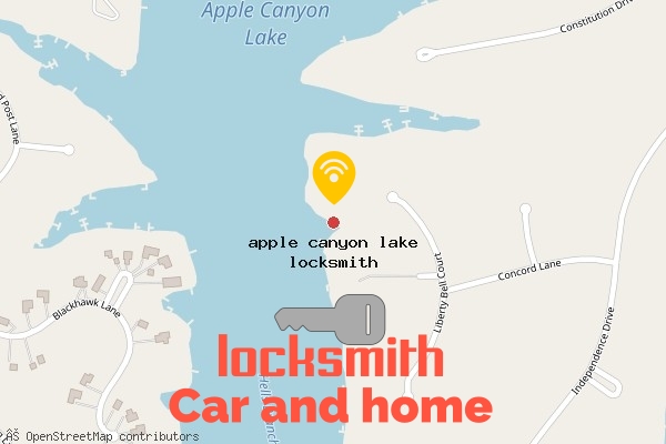 locksmith in apple canyon lake