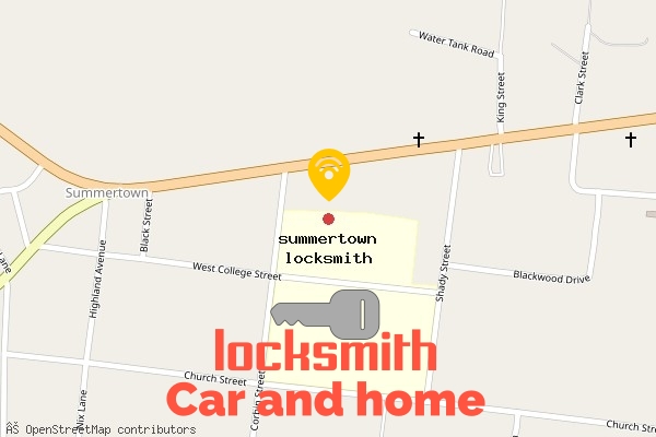 locksmith in summertown tn