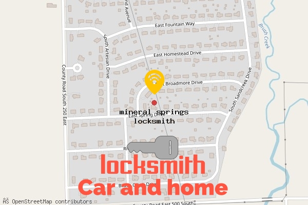 locksmith in mineral springs in