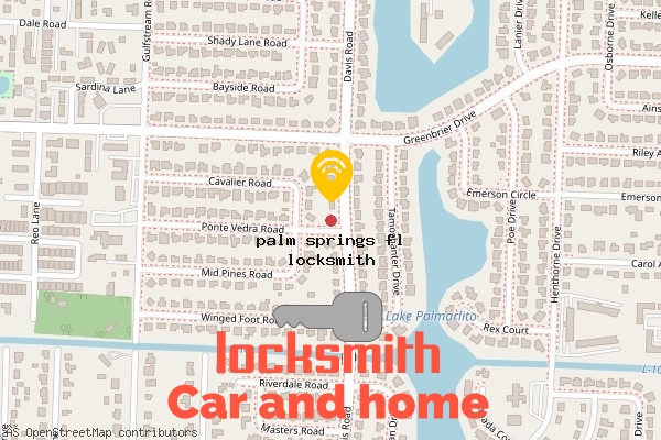 locksmith in palm springs fl