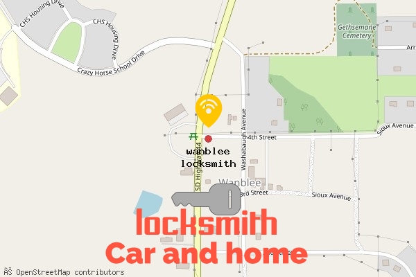 locksmith in wanblee