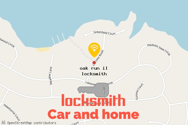 locksmith in oak run il