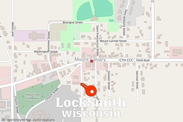 locksmith in mount calvary