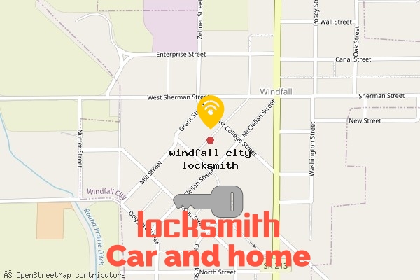 locksmith in windfall city